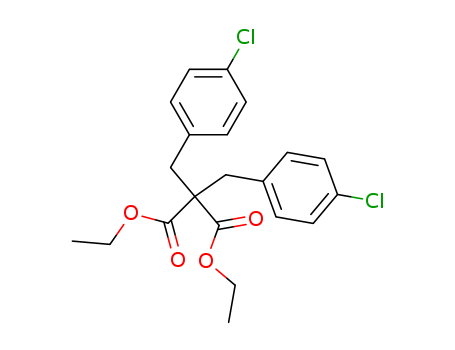 Propanedioic acid,bis[(4-chlorophenyl)methyl]-, diethyl ester (9CI)