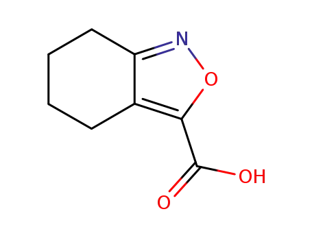 Molecular Structure of 261350-47-4 (2,1-Benzisoxazole-3-carboxylic acid, 4,5,6,7-tetrahydro-)