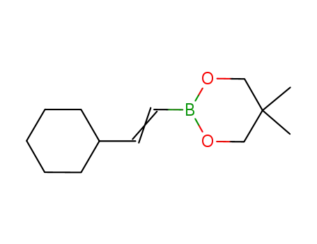 5,5-dimethyl-2-(2-cyclohexylethen-1-yl)-1,3,2-dioxaborinane