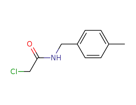 Molecular Structure of 70110-30-4 (2-CHLORO-N-(4-METHYLBENZYL)ACETAMIDE)