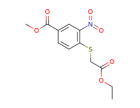 Methyl 4-[(2-ethoxy-2-oxoethyl)-thio]-3-nitrobenzoate