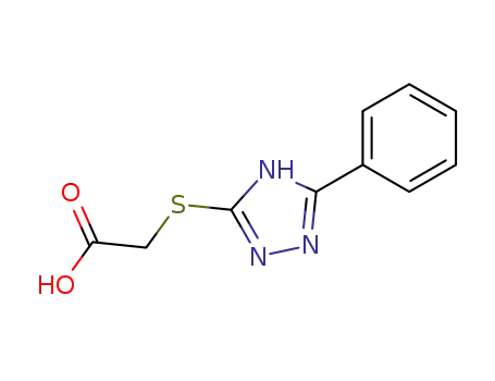 Acetic acid, [(5-phenyl-1H-1,2,4-triazol-3-yl)thio]-