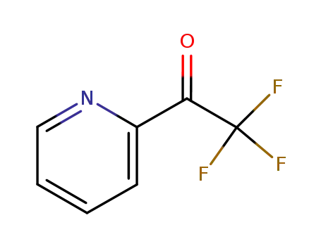 Molecular Structure of 33284-17-2 (Ethanone, 2,2,2-trifluoro-1-(2-pyridinyl)- (9CI))