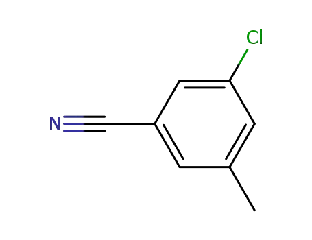Molecular Structure of 189161-09-9 (3-Chloro-5-methylbenzonitrile)