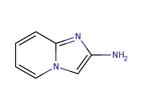 Molecular Structure of 39588-26-6 (Imidazo[1,2-a]pyridin-2-amine)