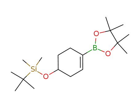 865869-27-8 TERT-BUTYLDIMETHYL(4-(4,4,5,5-TETRAMETHYL-1,3,2-DIOXABOROLAN-2-YL)CYCLOHEX-3-ENYLOXY)SILANE