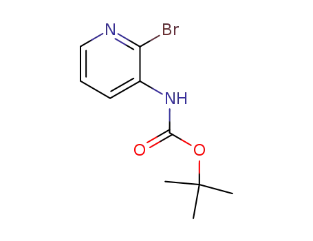 Molecular Structure of 116026-98-3 ((2-BROMO-PYRIDIN-3-YL)-CARBAMIC ACID TERT-BUTYL ESTER)