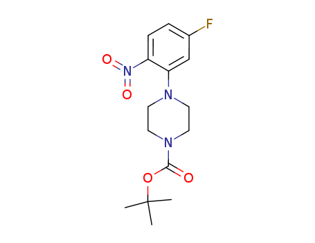 1-Piperazinecarboxylic acid, 4-(5-fluoro-2-nitrophenyl)-,
1,1-dimethylethyl ester