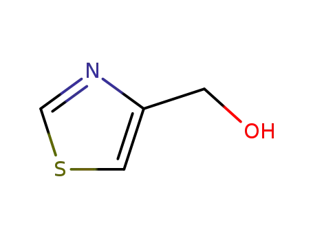 Molecular Structure of 7036-04-6 (4-Hydroxymethylthiazole)