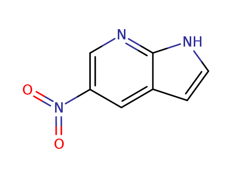 101083-92-5,5-NITRO-1H-PYRROLO[2,3-B]PYRIDINE,5-Nitro-1H-pyrrolo[2,3-b]pyridine;1H-pyrrolo[2,3-b]pyridine, 5-nitro-;5-Nitro-1H-pyrrolo[2,3-b]pyridine;