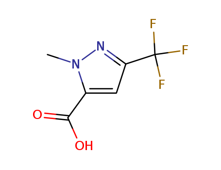 2-METHYL-5-TRIFLUOROMETHYL-2H-PYRAZOLE-3-CARBOXYLIC ACID  Cas no.128694-63-3 98%