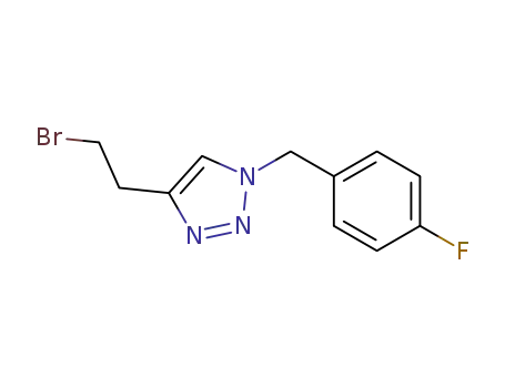 Molecular Structure of 1251392-43-4 (C<sub>11</sub>H<sub>11</sub>BrFN<sub>3</sub>)