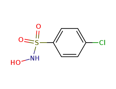 Molecular Structure of 50695-53-9 (4-chloro-N-hydroxybenzenesulfonamide)