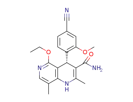 Molecular Structure of 1050477-31-0 (Finerenone (BAY 94-8862))
