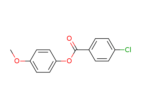 5410-99-1,4-methoxyphenyl 4-chlorobenzoate,