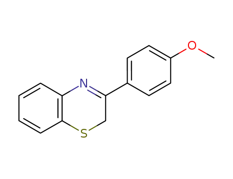 Molecular Structure of 76148-93-1 (3-(4-METHOXY-PHENYL)-2H-BENZO[1,4]THIAZINE)