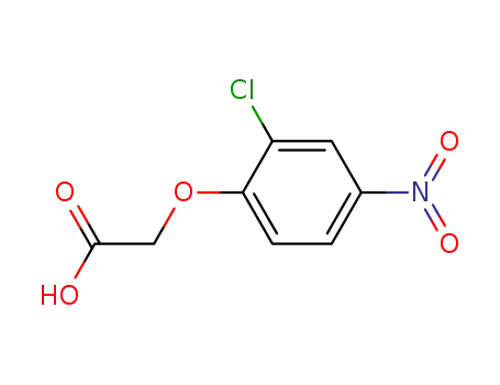Molecular Structure of 5037-04-7 ((2-CHLORO-4-NITROPHENOXY)ACETIC ACID)
