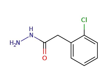 Molecular Structure of 22631-60-3 ((2-CHLORO-PHENYL)-ACETIC ACID HYDRAZIDE)