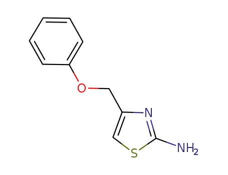 Molecular Structure of 94830-63-4 (4-PHENOXYMETHYL-THIAZOL-2-YLAMINE)