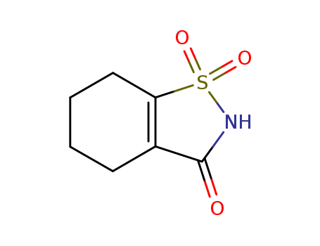 1,2-BENZISOTHIAZOL-3(2H)-ONE,4,5,6,7-TETRAHYDRO-,1,1-DIOXIDECAS