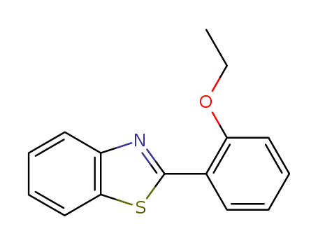 Molecular Structure of 6265-58-3 (Benzothiazole, 2-(2-ethoxyphenyl)-)