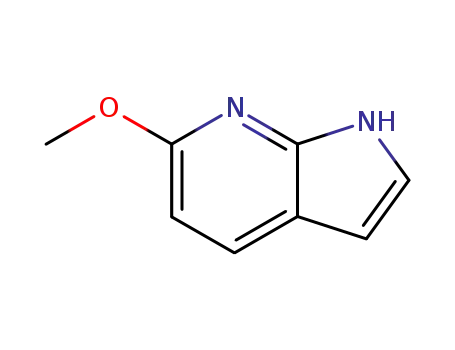 Molecular Structure of 896722-53-5 (1H-Pyrrolo[2,3-b]pyridine, 6-methoxy-)