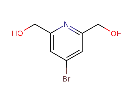 Molecular Structure of 120491-88-5 (4-Bromopyridine-2,6-dimethanol)
