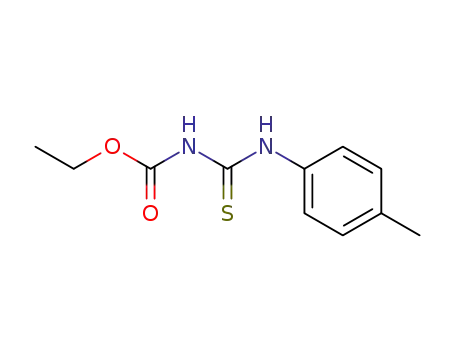 Molecular Structure of 52009-44-6 (ethyl 4-toluidinocarbothioylcarbamate)
