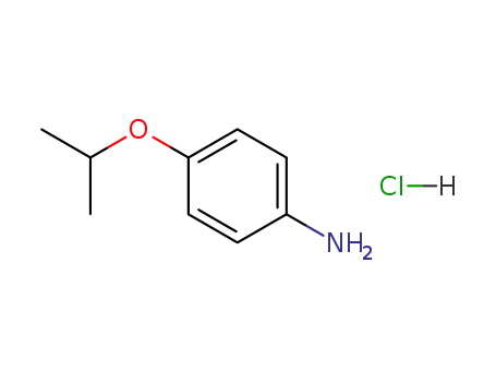 Molecular Structure of 222637-85-6 (4-ISOPROPOXY-PHENYLAMINE HYDROCHLORIDE)