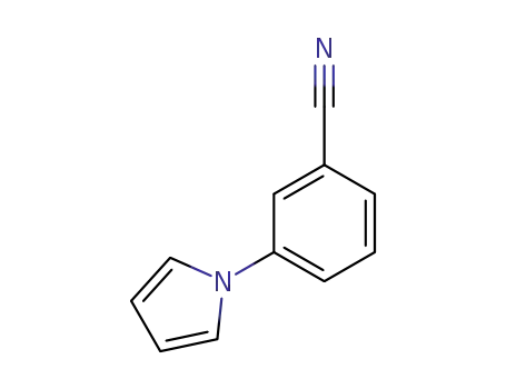 Molecular Structure of 175134-98-2 (N-(3-CYANOPHENYL)PYRROLE)