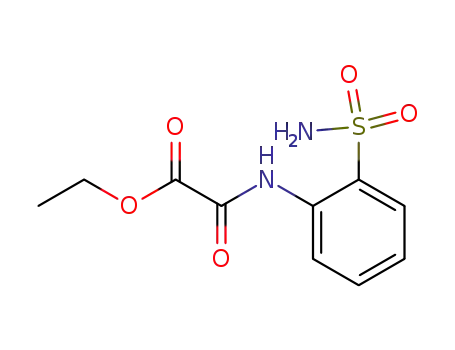 Acetic acid, [[2-(aminosulfonyl)phenyl]amino]oxo-, ethyl ester