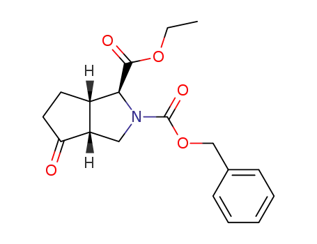 (1R,3aS,6aR)-rel-2-Benzyl 1-ethyl 4-oxohexahydrocyclopenta[c]pyrrole-1,2(1H)-dicarboxylate