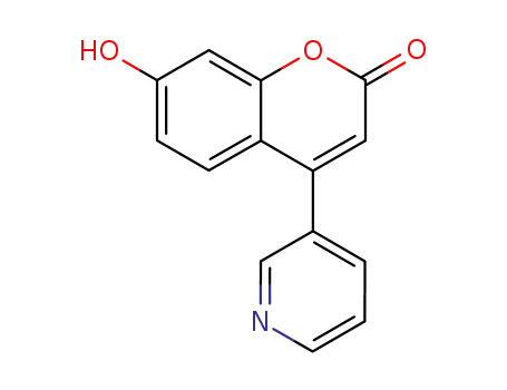 7-Hydroxy-4-(pyridin-3-yl)coumarin