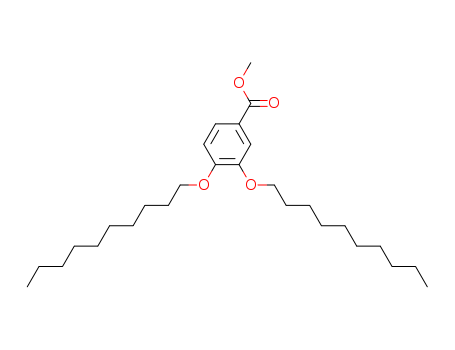 Benzoic acid, 3,4-bis(decyloxy)-, methyl ester