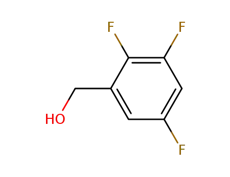Molecular Structure of 67640-33-9 (2,3,5-Trifluorobenzyl alcohol)