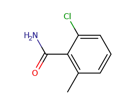 Molecular Structure of 101080-58-4 (2-CHLORO-6-METHYLBENZAMIDE)