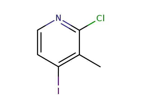 Molecular Structure of 153034-88-9 (2-CHLORO-4-IODO-3-METHYLPYRIDINE)