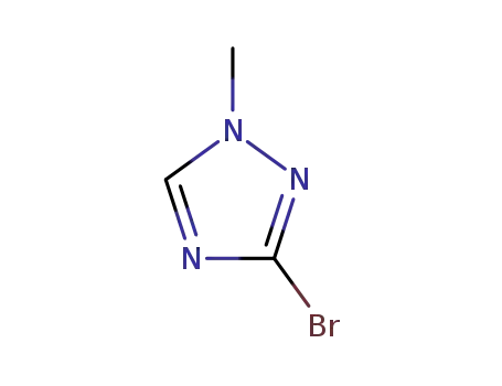 Molecular Structure of 56616-91-2 (3-bromo-1-methyl-1,2,4-triazole)
