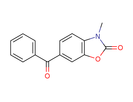 54903-63-8,6-benzoyl-3-methyl-1,3-benzoxazol-2(3H)-one,6-Benzoyl-3-methyl-2(3H)-benzoxazolone;2(3H)-Benzoxazolone,6-benzoyl-3-methyl;3-methyl-6-benzoyl-2(3H)-benzoxazolone;JPB 3;6-benzoyl-3-methyl-3H-benzooxazol-2-one;