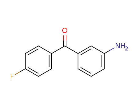 Molecular Structure of 62261-29-4 (Methanone, (3-aminophenyl)(4-fluorophenyl)-)