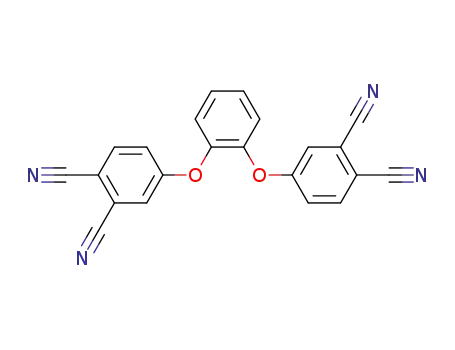 Molecular Structure of 99276-82-1 (1,2-Benzenedicarbonitrile, 4,4'-[1,2-phenylenebis(oxy)]bis-)