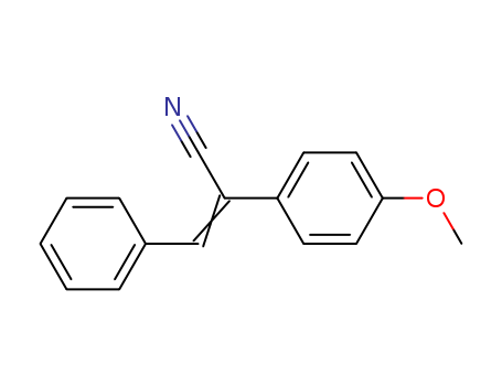 Benzeneacetonitrile,4-methoxy-a-(phenylmethylene)- cas  5840-59-5