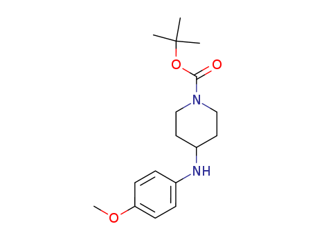 1-Piperidinecarboxylicacid, 4-[(4-methoxyphenyl)amino]-, 1,1-dimethylethyl ester