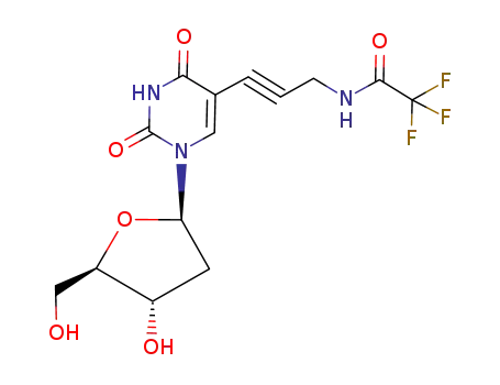 Molecular Structure of 115899-40-6 (TFA-ap-dU)