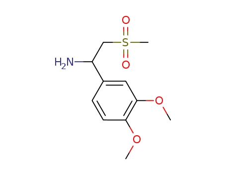 1-(3,4-dimethoxyphenyl)-2-(methylsulfonyl)ethylamine