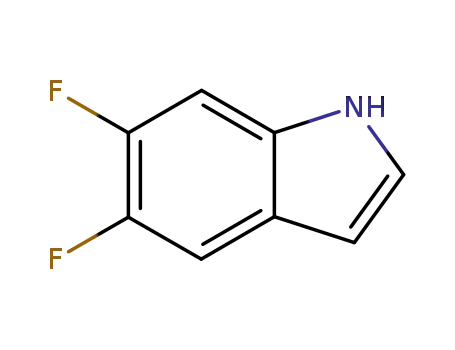 Molecular Structure of 169674-01-5 (5,6-Difluoroindole)