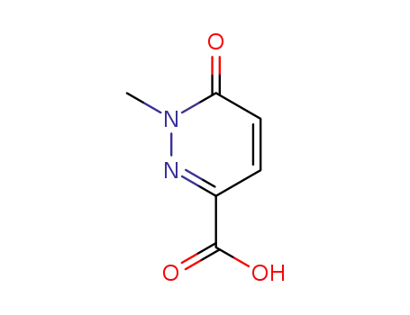 Molecular Structure of 100047-66-3 (3-Pyridazinecarboxylicacid,1,6-dihydro-1-methyl-6-oxo-(6CI))