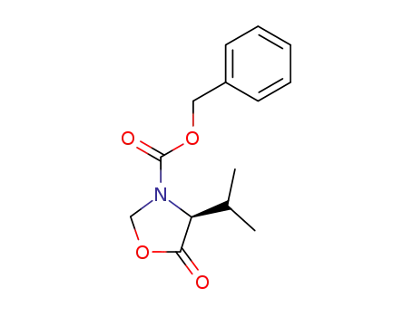 3-Oxazolidinecarboxylic acid, 4-(1-methylethyl)-5-oxo-, phenylmethyl
ester, (S)-