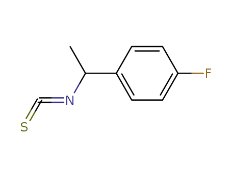 Molecular Structure of 182565-27-1 (4-FLUORO-ALPHA-METHYLBENZYL ISOTHIOCYANATE)
