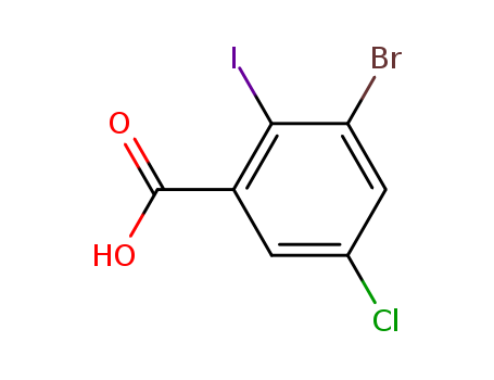 3-BROMO-5-CHLORO-2-IODOBENZOIC ACID